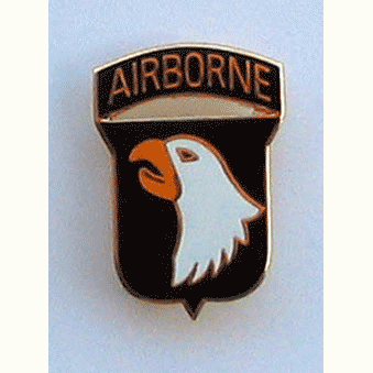 101st Airborne Division Pin w/2 clutches - Military Patches and Pins