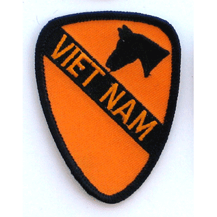 1st Cavalry Vietnam 2" - Military Patches and Pins