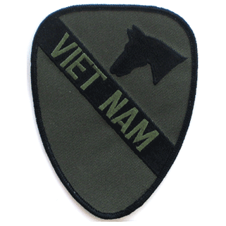 1st Cavalry Vietnam Sub'd. - Military Patches and Pins