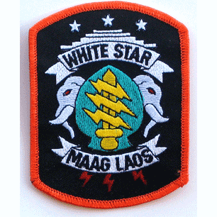 MAAG Loas White Star - Military Patches and Pins