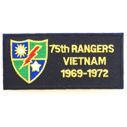 75th Rangers Vietnam - Military Patches and Pins