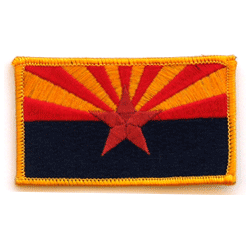 State Flag of Arizona - Military Patches and Pins