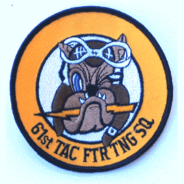 61st TFTS - Military Patches and Pins