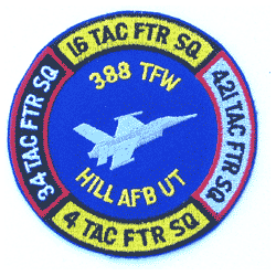 388th TFW - Military Patches and Pins