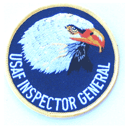 USAF Inspector General - Military Patches and Pins