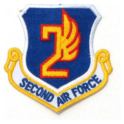 Second Air Force - Military Patches and Pins