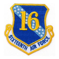 Sixteenth Air Force - Military Patches and Pins