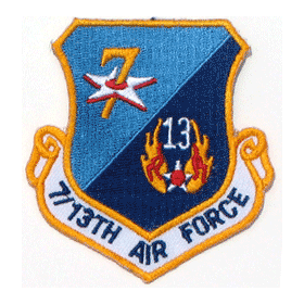 7/13th AF - Military Patches and Pins