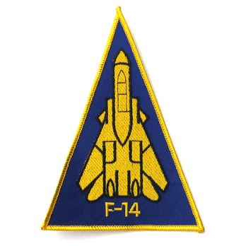 F-14 Triangle 6" - Military Patches and Pins