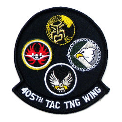 405th TTW - Military Patches and Pins