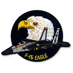 F-15 Eagle/Cap Size - Military Patches and Pins