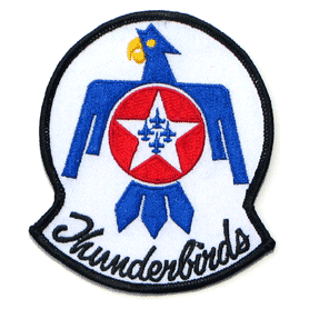 Thunderbirds 4" - Military Patches and Pins