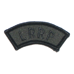 LRRP Tab Sub'd. - Military Patches and Pins