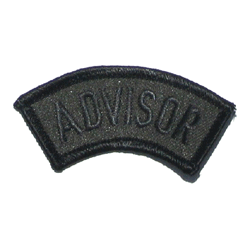 Advisor Tab Sub'd. - Military Patches and Pins