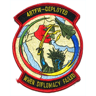 48th TFW Deployed - Military Patches and Pins