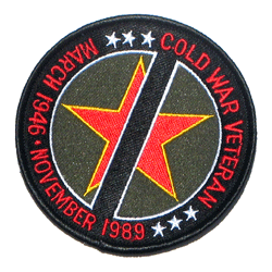 Cold War Veteran - Military Patches and Pins