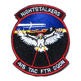 415 TFS Nightstalkers - Military Patches and Pins