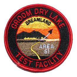 Groom Dry Lake/Area 51 - Military Patches and Pins