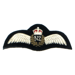 Royal New Zealand AF Wing WWII - Military Patches and Pins