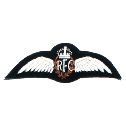 Royal Flying Corps Pilot Wing - Military Patches and Pins