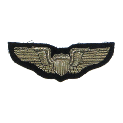 Pilot Bullion Wing - Military Patches and Pins