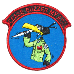 Cease Buzzer - Military Patches and Pins