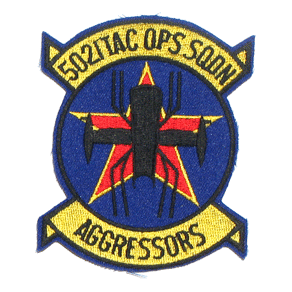 5021st Aggressors - Military Patches and Pins