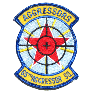 65th Aggressor Squadron - Military Patches and Pins