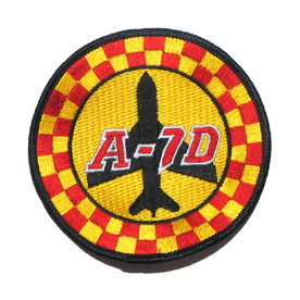 A-7D Yellow - Military Patches and Pins