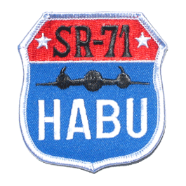 SR-71 HABU - Military Patches and Pins