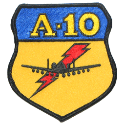 A-10  (4") - Military Patches and Pins