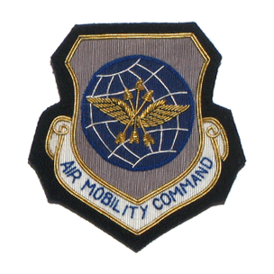 Air Mobility Command Bullion - Military Patches and Pins