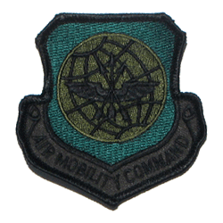 Air Mobility Command Sub'd. - Military Patches and Pins