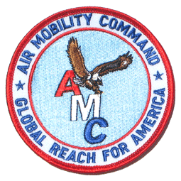 AMC/Global Reach For America - Military Patches and Pins