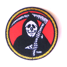 Grim Reaper Patch - Military Patches and Pins