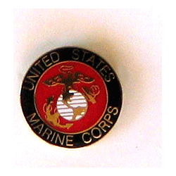 USMC Logo Pin w/1 clutch - Military Patches and Pins