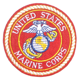 USMC Logo 4" - Military Patches and Pins