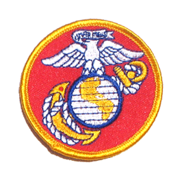 USMC Logo 2 1/2" - Military Patches and Pins