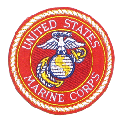 USMC 3 1/2" - Military Patches and Pins