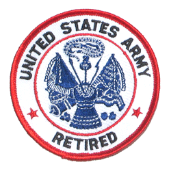 US Army Retired - Military Patches and Pins