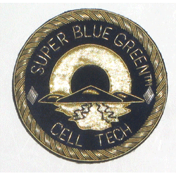 Super Blue Green Cell Tech/Bullion - Military Patches and Pins