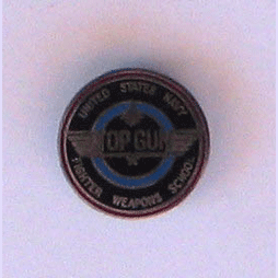 Top Gun Tie Tack - Military Patches and Pins