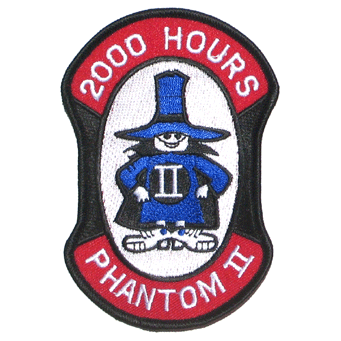 Phantom II 2000 Hours - Military Patches and Pins