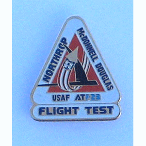 Northrup Flight Test Pin w/1 clutch - Military Patches and Pins