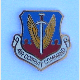 Air Combat Command Pin w/1 clutch - Military Patches and Pins