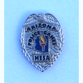 AZ Police Games/Mesa Pin w/1 clutch - Military Patches and Pins