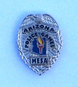 AZ Police Games/Mesa Pin w/1 clutch - Military Patches and Pins