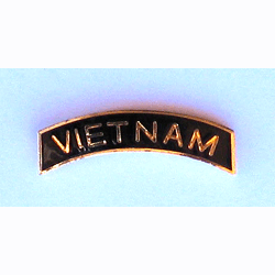 Vietnam Arc Large Pin w/2 clutches - Military Patches and Pins