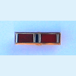 Bronze Star Mini Service Bar w/1 clutch - Military Patches and Pins