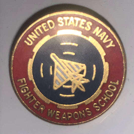 USN Fighter Weapons School Pin w/1 clutch